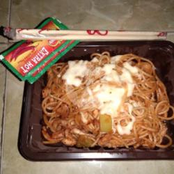 Spageti Chiken With Mozzarella