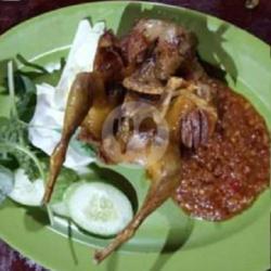 Puyuh Goreng Sambal Pecel