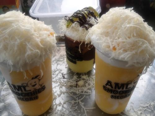 AML Smoothies, Jl.Letda Sujono SMA Prayatna