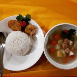 Nasi Sup Sayuran