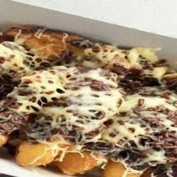 Pisang  Bakar Coklat Keju Mozarella