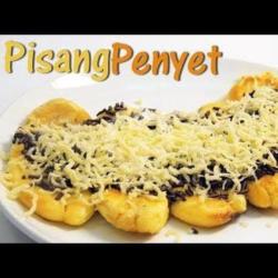 Pisang Penyet Coklat Susu Keju