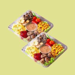 Paket Duo Swedish Meatball Salad