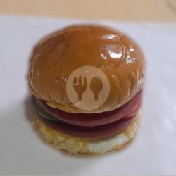 Double Egg Burger ( Telur Dadar )