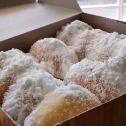 Donat Kentang Gula Putih