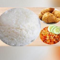 Nasi Ayam Krenyes Sambal Korek