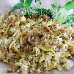 Nasgor Hijau - Teri Medan