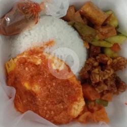 Paket Nasi Rames Telor