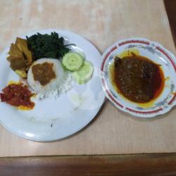 Nasi Babat Bumbu Rendang  Es Teh Manis