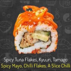 Tuna Spicy Roll (8 Slice)