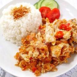 Nasi Geprek Sayap