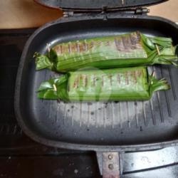 Nasi Bakar Telur Dadar