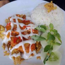 Ayam Geprek Mayonaise Tanpa Nasi