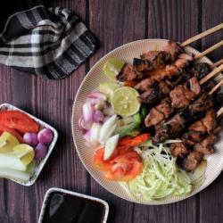 1 Porsi (10 Tusuk) Sate Kambing Full Daging