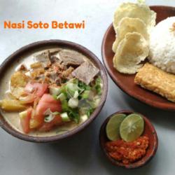 Paket Nasi Soto Betawi Sapi