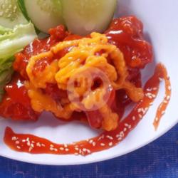 Paket Chicken Asam Pedas Manis Keju Lumer Nasi