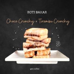 Roti Bakar Choco Crunchy   Tiramisu Crunchy