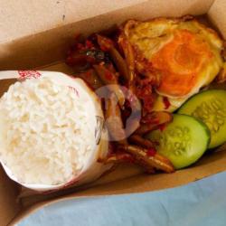 Nasi Sambal Teri Jengkol
