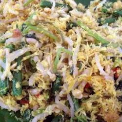 Urap   Ikan Asin