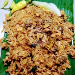 Nasi Goreng Krengseng Ampela Ati   Sayur