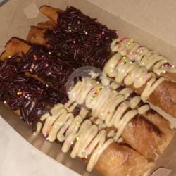 Banana Roll/pisang Aroma Bandung (coklat Mix Tiramisu)