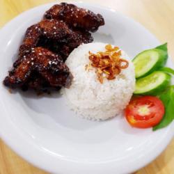 Nasi Chicken Wings Korean Style