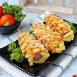 Mozarella Corndog Double Keju Kentang Jumbo