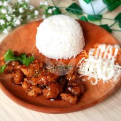 Rice Chicken Karage Teriyaki