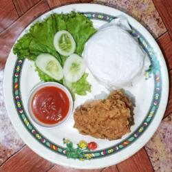 Nasi   Dada Crispy   Saos