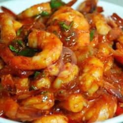 Udang Saus Rica Rica