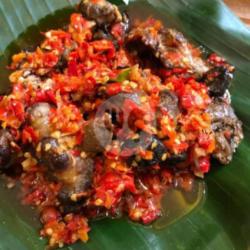 Hati Ampela Balado   Nasi   Teh Goyang