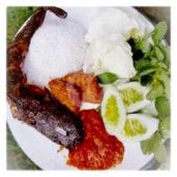 Nasi Lele Bakar Madu Manis