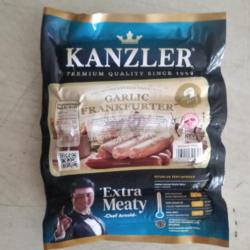 Sosis Kanzler Garlic Frankfurter Isi 6 Frozen Food