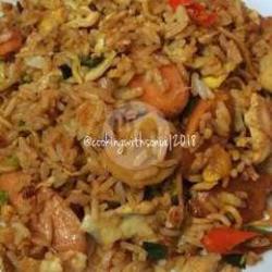 Nasi Goreng Magelangan Ati Ampela   Telor