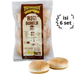 Roti Burger Wijen Isi 6