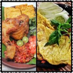 Paket Tahu Telur,ayam Goreng