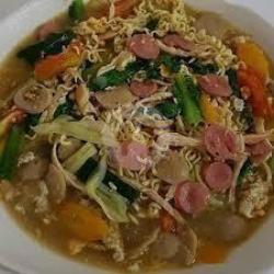 Mie Kuah Sosis Baso