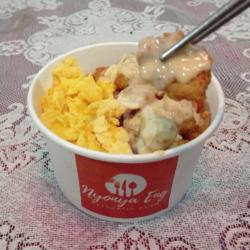 Cheesy Mayo Chicken Rice Bowl