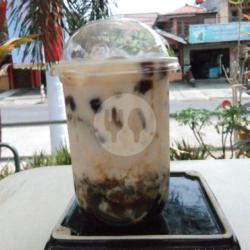 Boba Ice Milk Vanila )