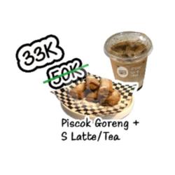 Piscok Goreng   S Latte/tea