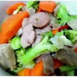 Capcay Sayur Bakso   Sosis