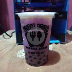 Royal Taro Bubble   Cheese Cream