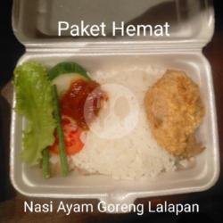 Nasi Ayam Goreng Lalapan