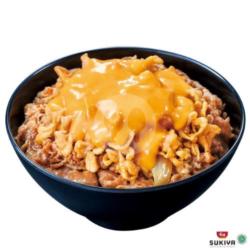 Crispy Cheese Gyudon