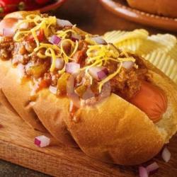 Beef Chili Dog