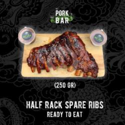 Slow Smoked Spare Ribs (half Rack)