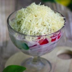 Sop Durian Topping Keju