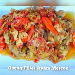 Oseng Fillet Ayam Mercon