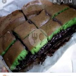 Martabak Hijau Pandan Coklat