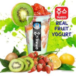 Kiwi Strawberry Yogurt